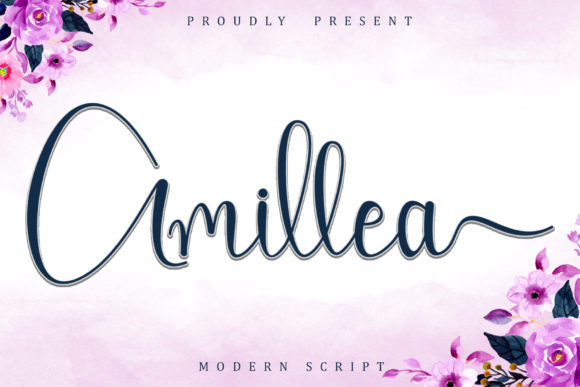 Amillea: A Script Font That Elevates Brand Identity