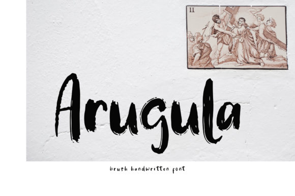Arugula: A Handwritten Font for Modern Branding