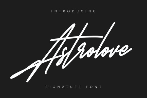 Astrolove Font: A Timeless Script for Crafters