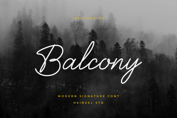 Balcony Font: Elevating Editorial Design with Handwritten Grace
