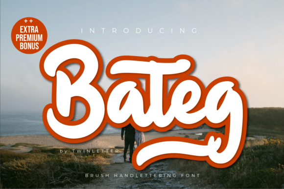 Bateg: A Bold Handwritten Font for Web Design
