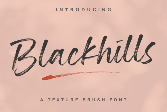 Blackhills: A Modern Script Font for Editorial Design