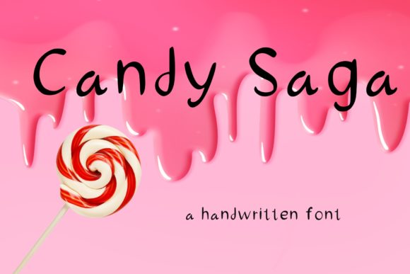 Candy Saga: The Script Font for Scroll-Stopping Content