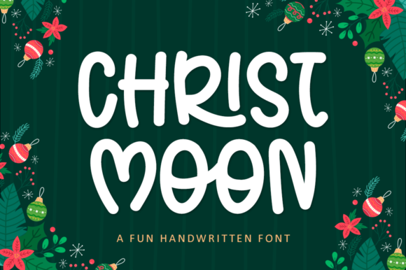 Christ Moon: A Festive Handwritten Font for Marketers