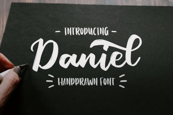 Daniel: The Handwritten Font That Elevates Brand Identity