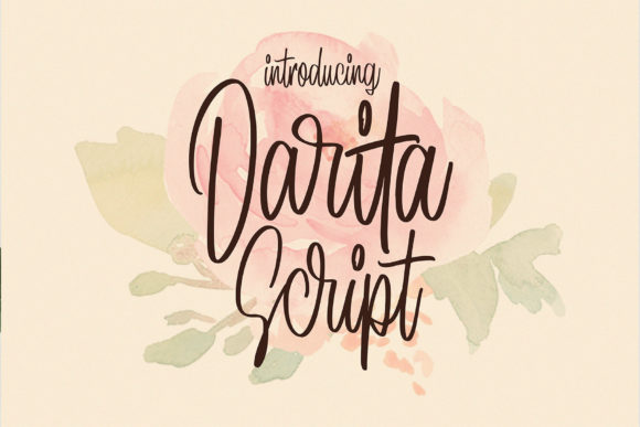 Darita: The Handwritten Font That Elevates Brand Identity