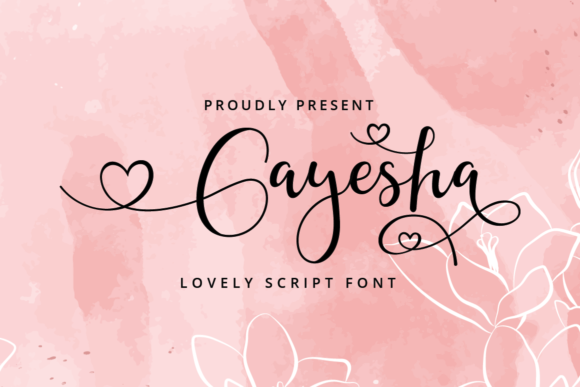 Gayesha: A Designer’s Review of This Elegant Script
