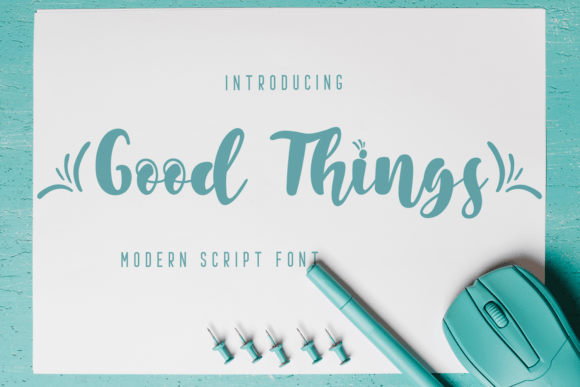 Good Things Font: Elevate Your Brand Visuals