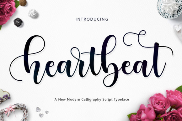 Heartbeat Font: Elevating Web Design with Elegant Script