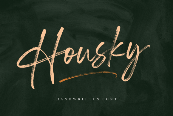 Housky: A Joyful Script Font for Makers