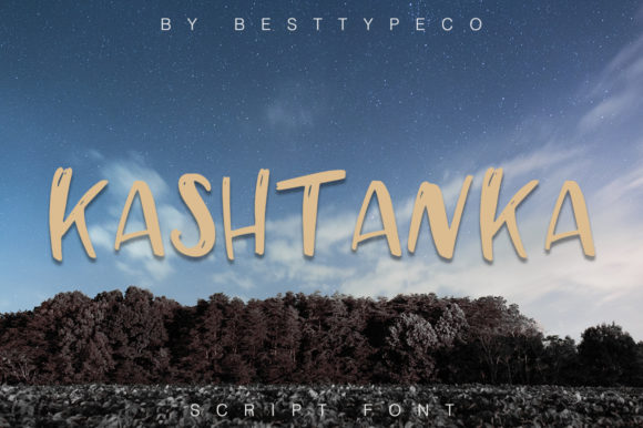 Kashtanka Font: Elevate Your Campaign Visuals