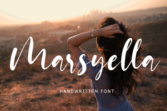 Marsyella: A Handwritten Typeface for Editorial Grace