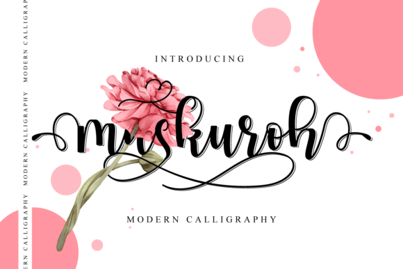 Maskuroh: A Handwritten Font for Elegant Web Design