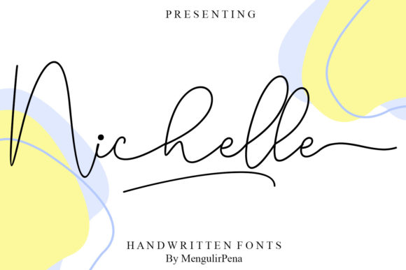 Nichelle: A Delicate Handwritten Font for Web Design