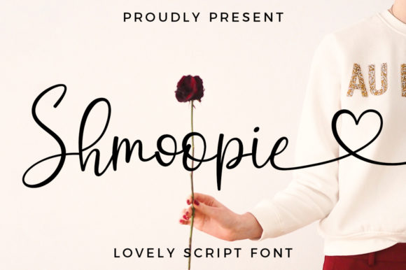 Shmoopie: A Romantic Handwritten Font for Editorial Design