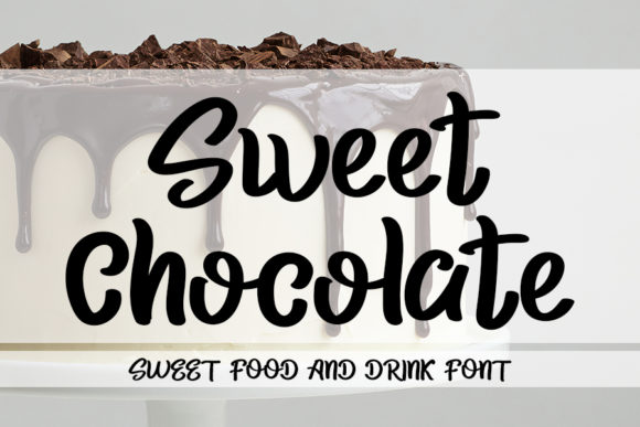 Sweet Chocolate Font for Handmade Creators
